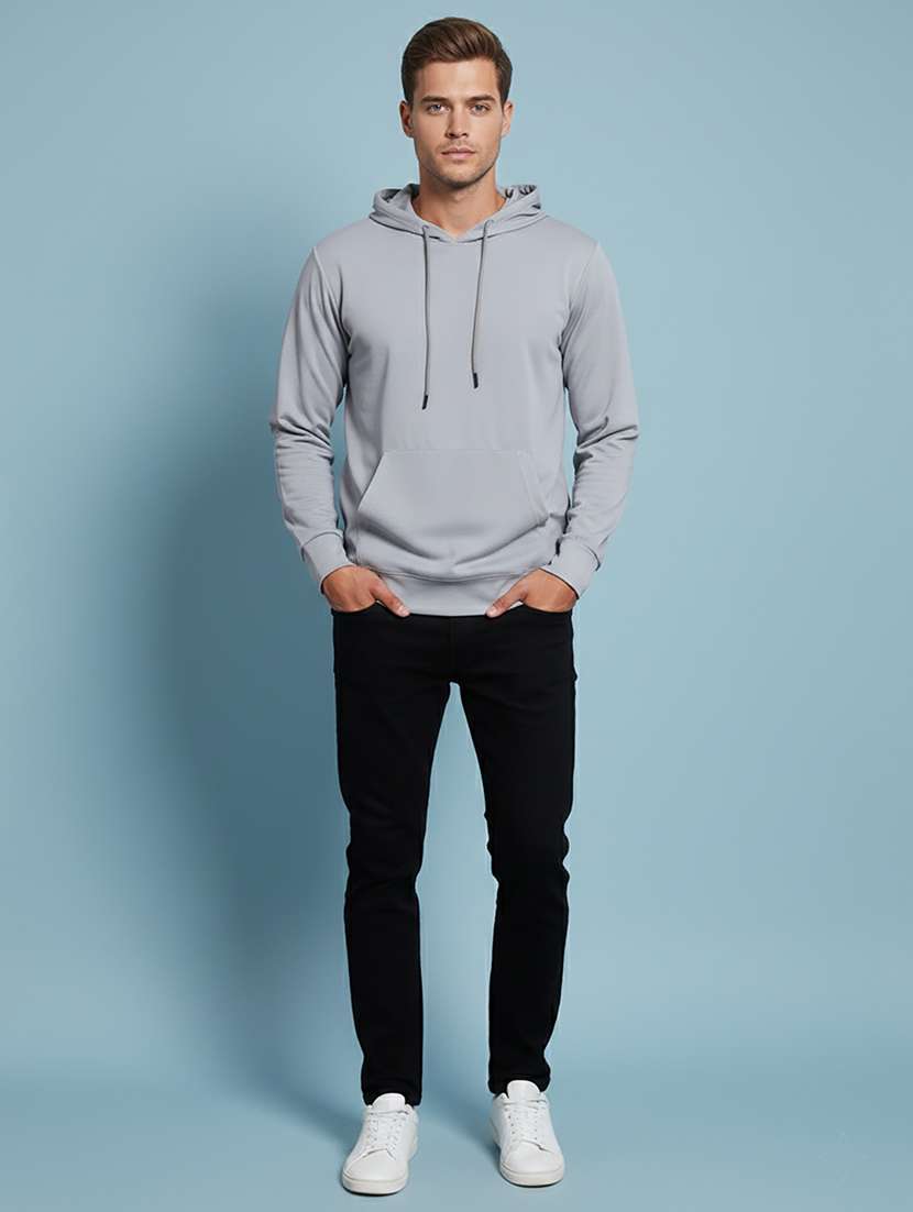 men solid long sleeve regular fit sweatshirt - 22244374 -  Standard Image - 2