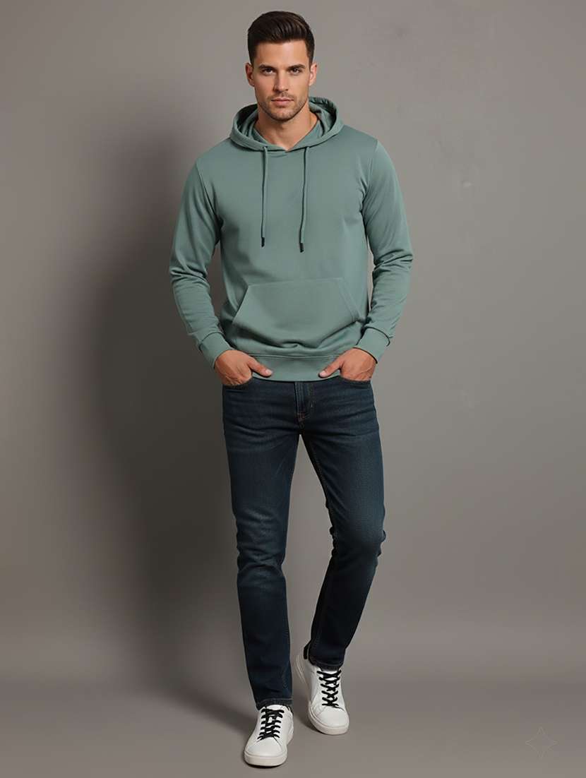 men solid long sleeve regular fit sweatshirt - 22244376 -  Standard Image - 2