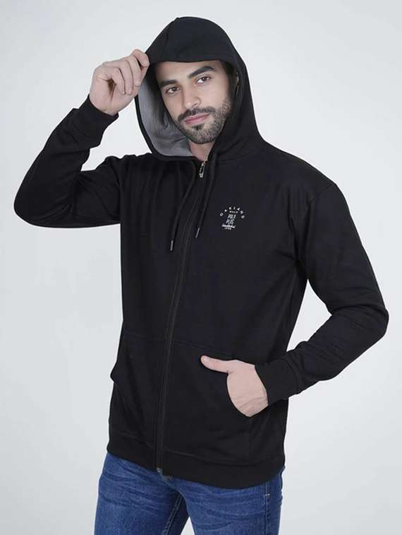 men solid long sleeve regular fit sweatshirt - 22245675 -  Standard Image - 2