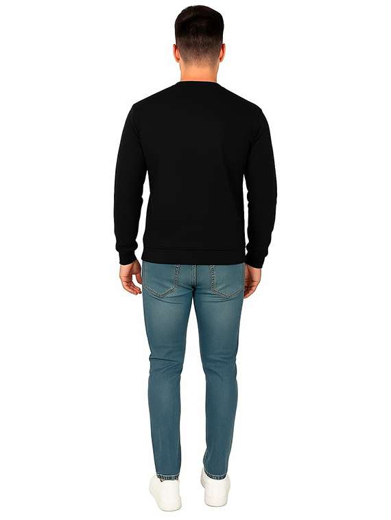 men printed long sleeve regular fit sweatshirt - 22245682 -  Standard Image - 2