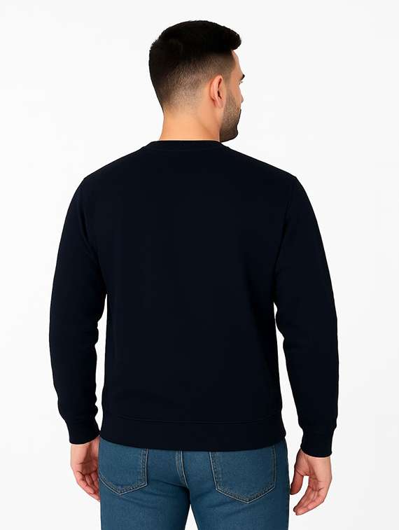 men printed long sleeve regular fit sweatshirt - 22245684 -  Standard Image - 2