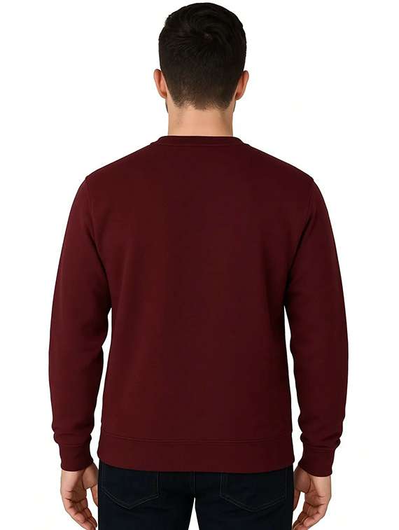 men typographic long sleeve regular fit sweatshirt - 22245686 -  Standard Image - 2