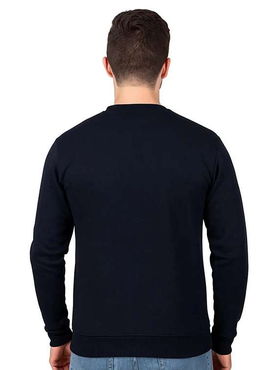 men typographic long sleeve regular fit sweatshirt - 22245687 -  Standard Image - 2