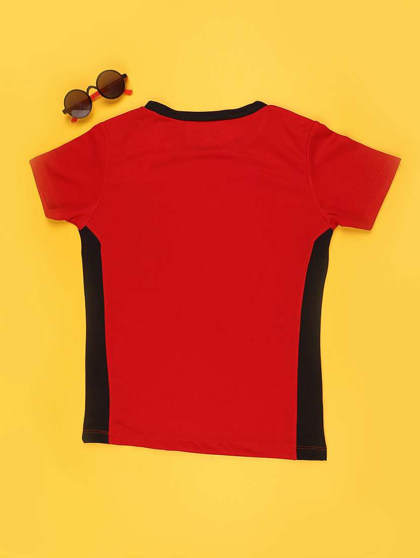 boys color block short sleeve t-shirt - 22246281 -  Standard Image - 2