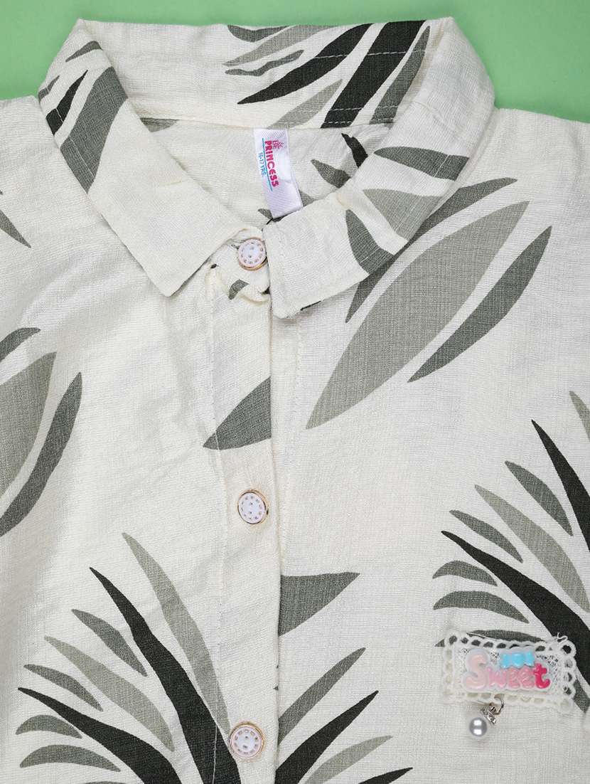 girls printed short sleeve top - 22246286 -  Standard Image - 2