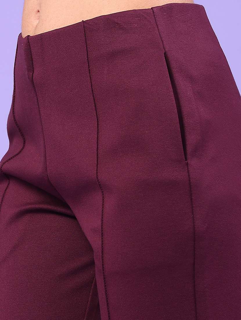 women solid mid rise ankle length jeggings - 22246313 -  Standard Image - 2