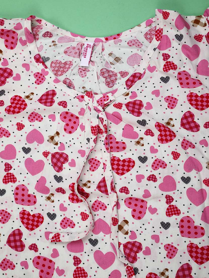 girls floral print sleeveless a-line dress - 22246577 -  Standard Image - 2