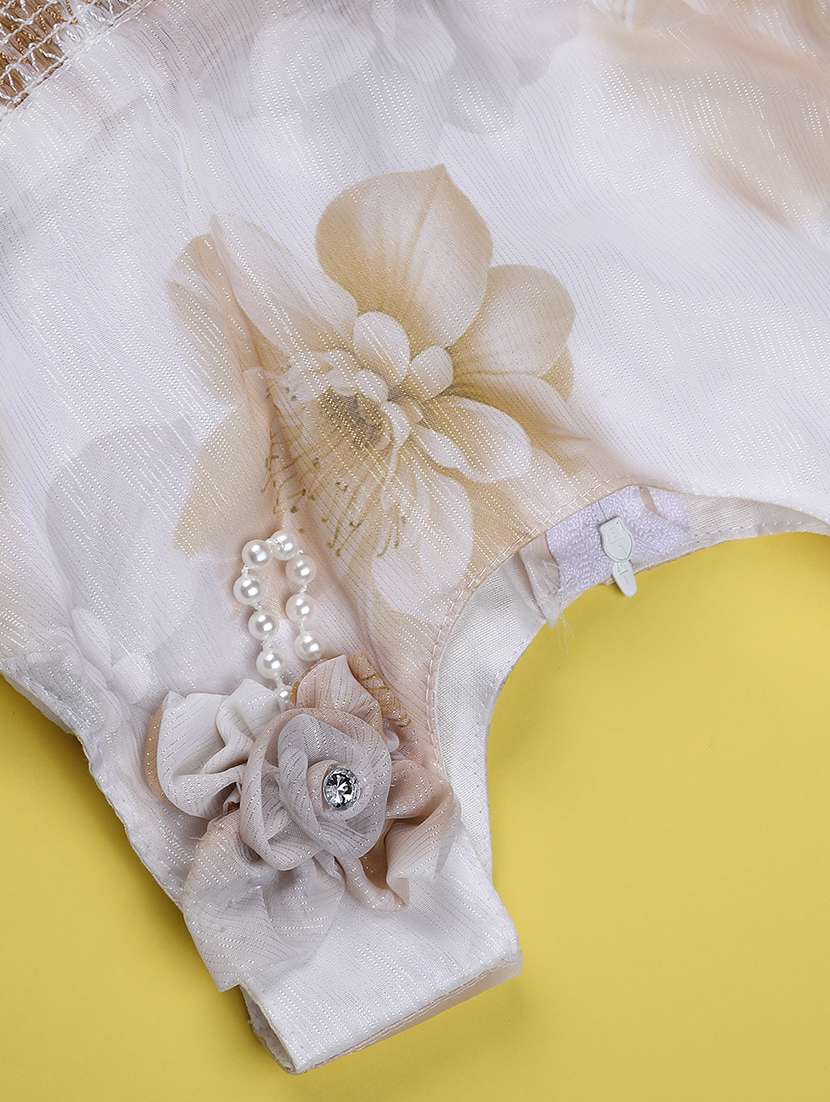 Yellow Cotton Fit & Flare Dress - 22246647 -  Standard Image - 2