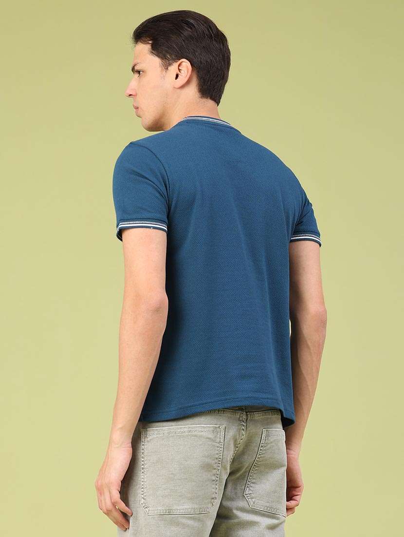 men self design short sleeve regular fit t-shirt - 22246696 -  Standard Image - 2