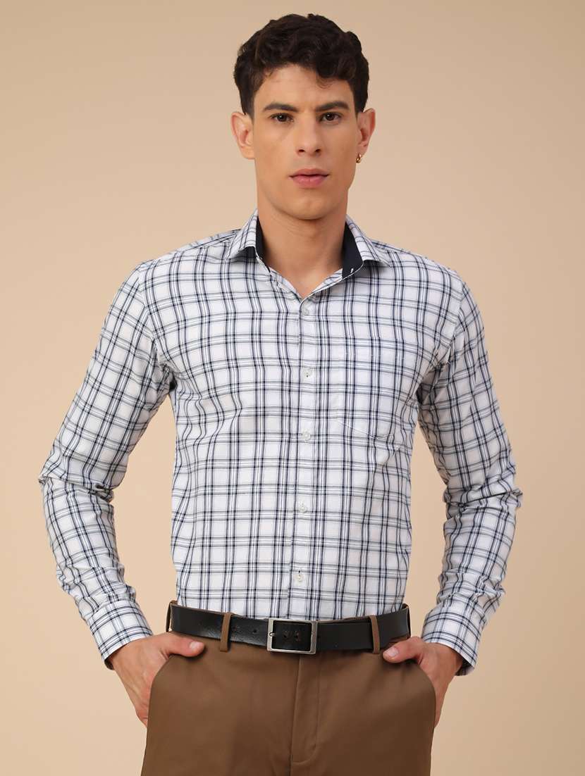 men printed long sleeves formal shirt - 22246787 -  Standard Image - 2