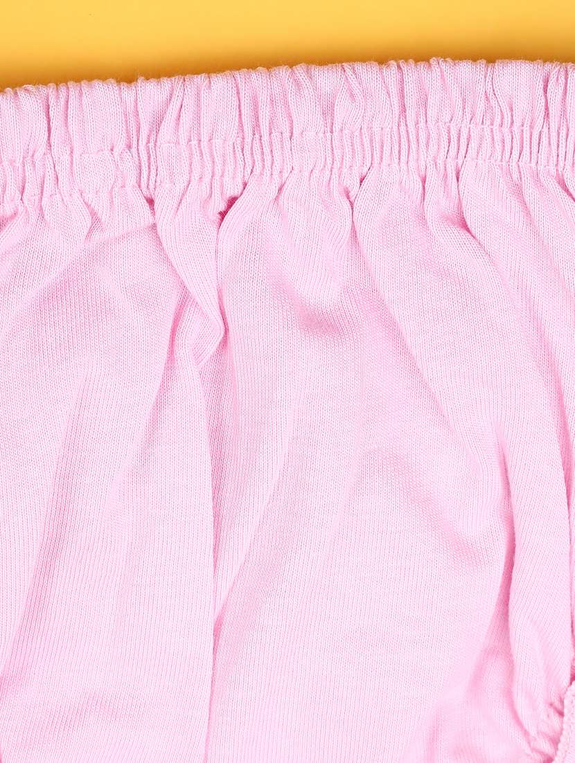 girls embroidered short sleeve dungaree dress with bloomer - 22246922 -  Standard Image - 2