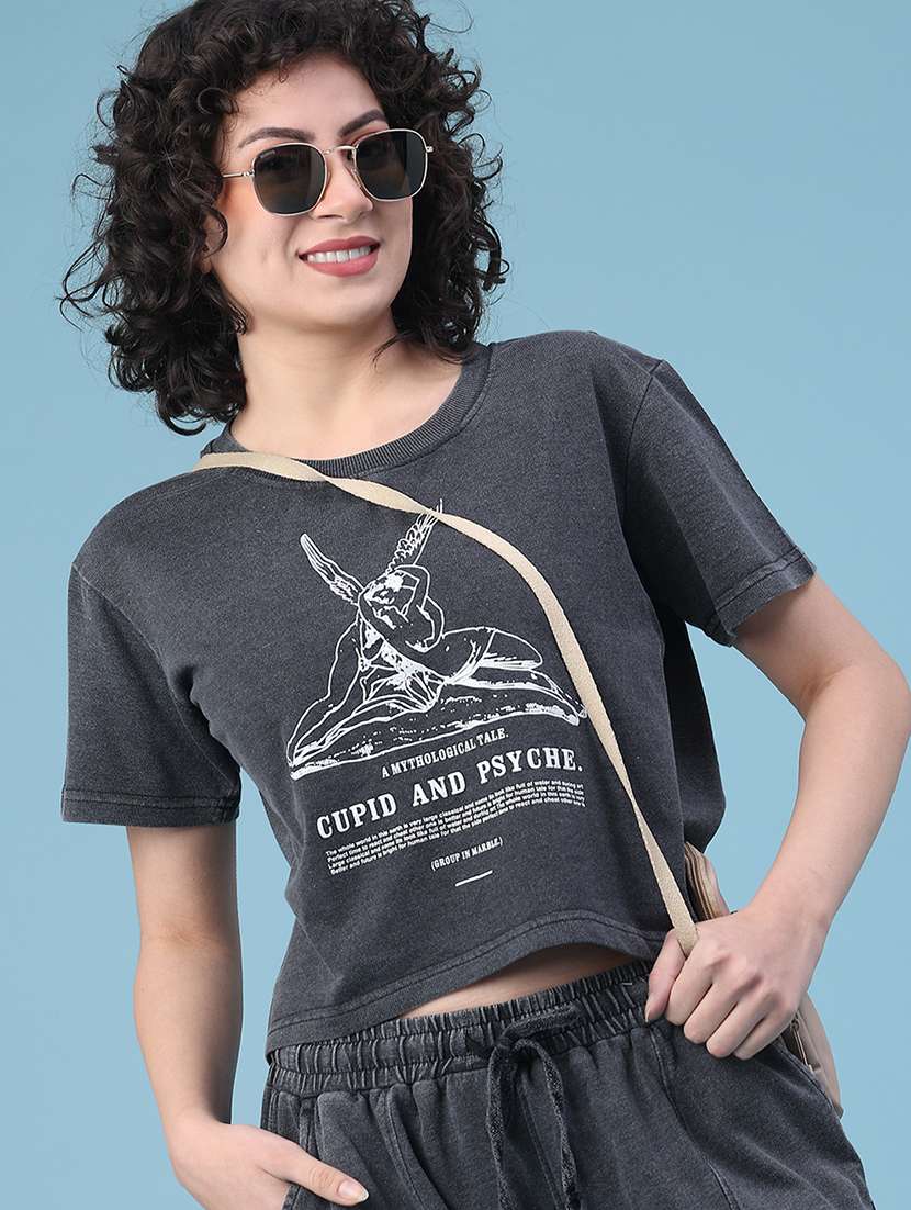 women printed short sleeves co-ord set