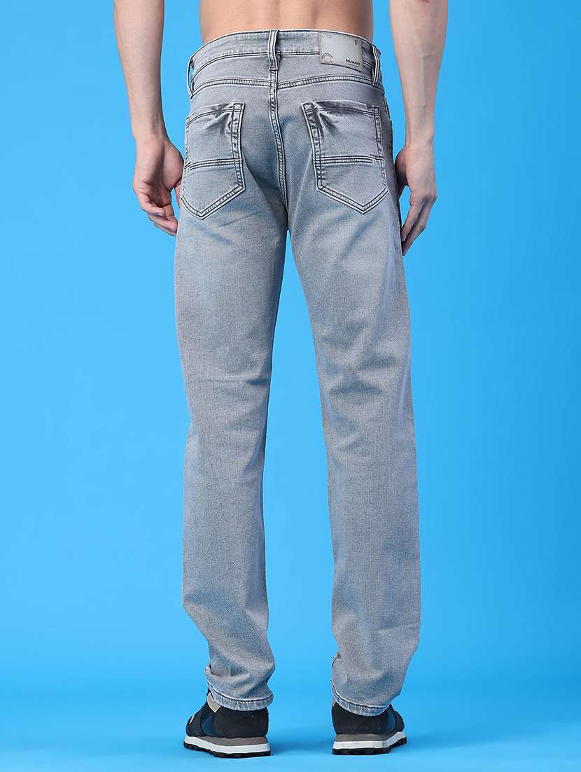 men washed mid rise full length jeans - 22247596 -  Standard Image - 2