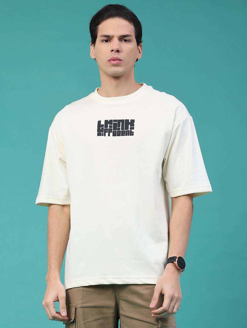 men printed short sleeve loose fit t-shirt - 22248420 -  Standard Image - 2