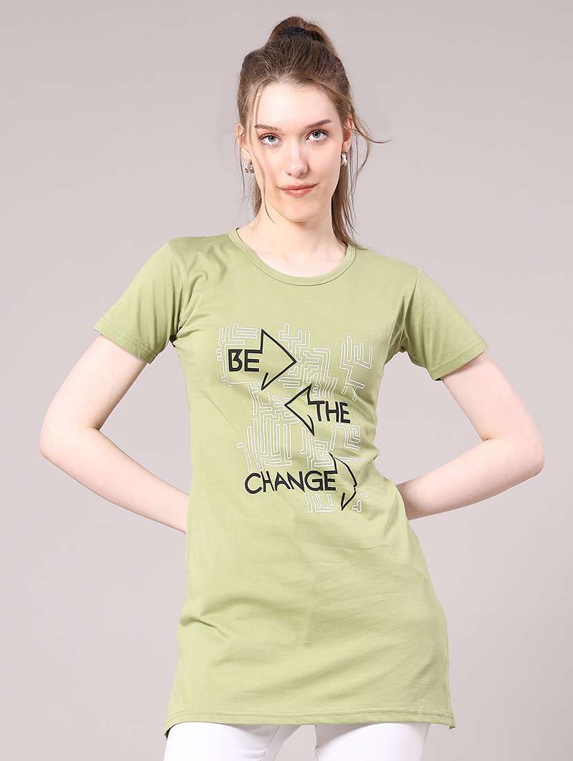 women printed short sleeve t-shirt - 22248567 -  Standard Image - 2