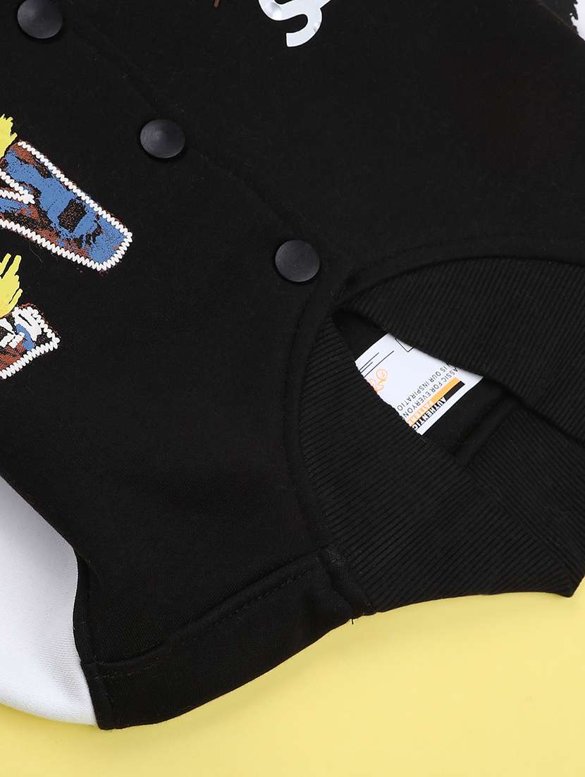 boys printed long sleeve varsity jacket - 22248674 -  Standard Image - 2