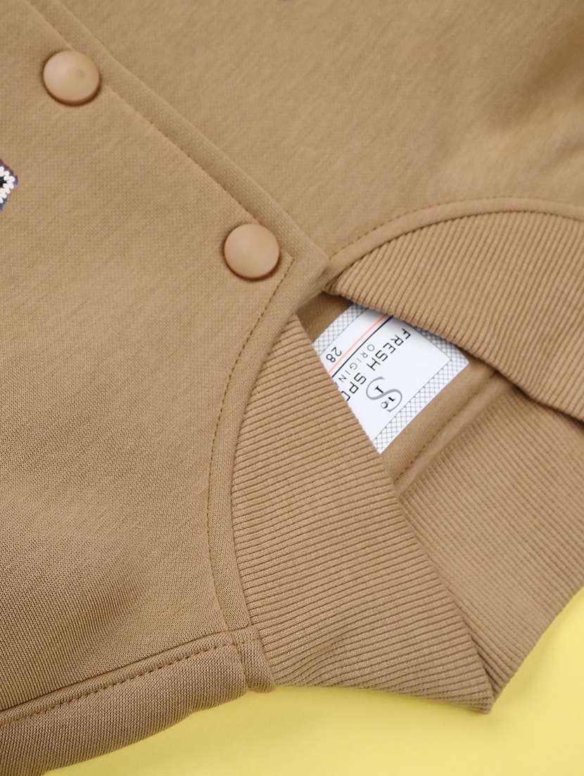 boys printed long sleeve varsity jacket - 22248675 -  Standard Image - 2