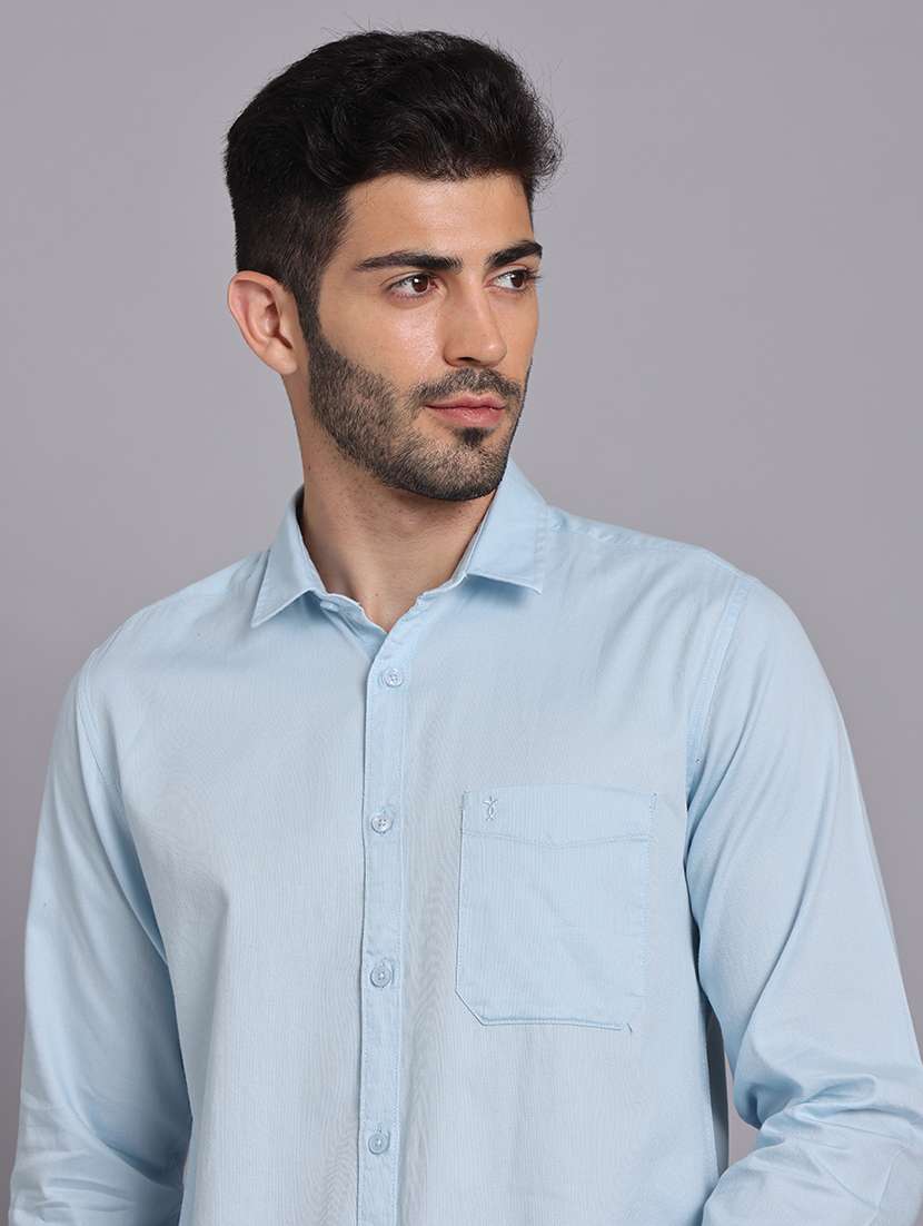 men collared long sleeve regular fit shirt - 22248869 -  Standard Image - 2
