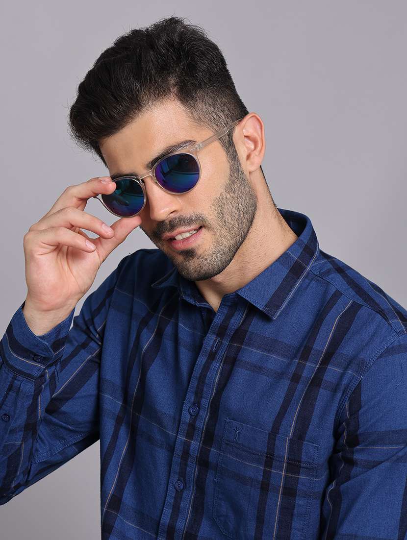 men collared long sleeve regular fit shirt - 22248874 -  Standard Image - 2
