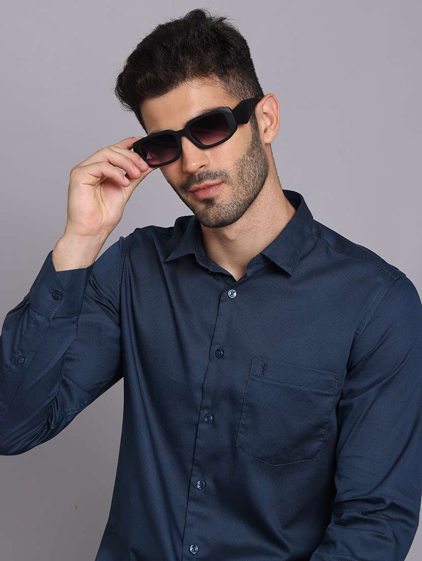 men collared long sleeve regular fit shirt - 22248876 -  Standard Image - 2