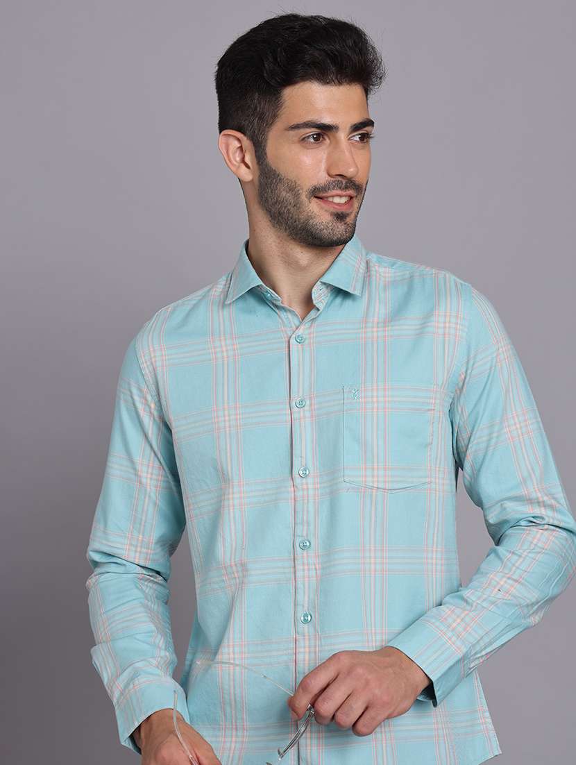 men collared long sleeve regular fit shirt - 22248877 -  Standard Image - 2