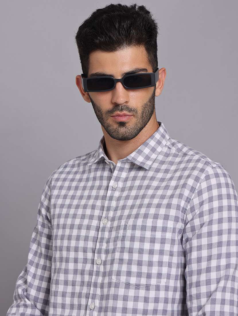 men collared long sleeve regular fit shirt - 22248884 -  Standard Image - 2