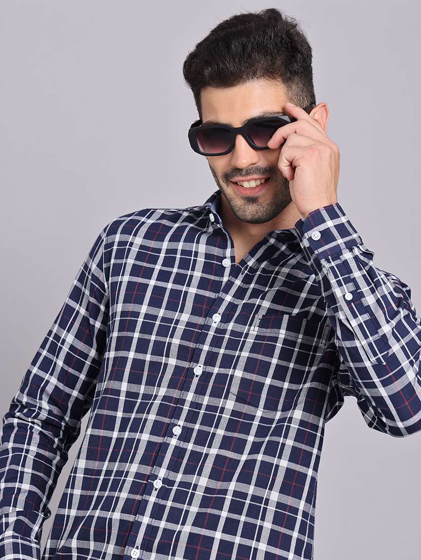 men collared long sleeve regular fit shirt - 22248891 -  Standard Image - 2