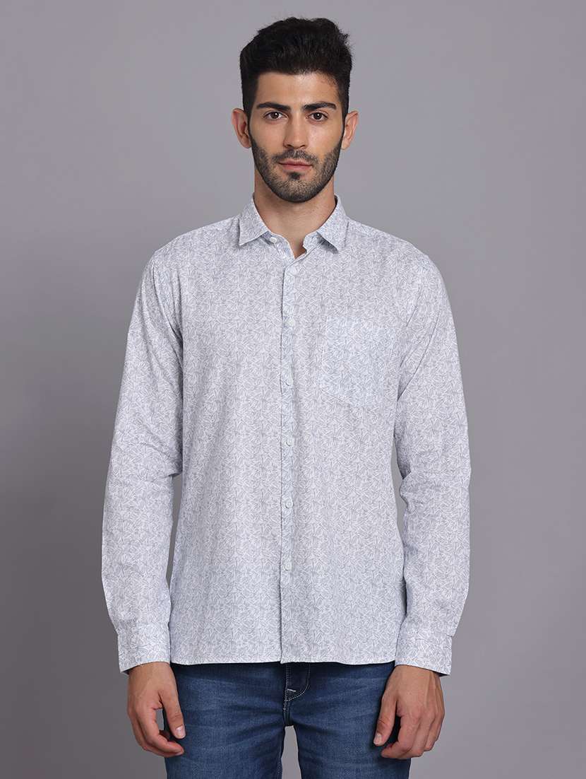 men collared long sleeve regular fit shirt - 22248907 -  Standard Image - 2