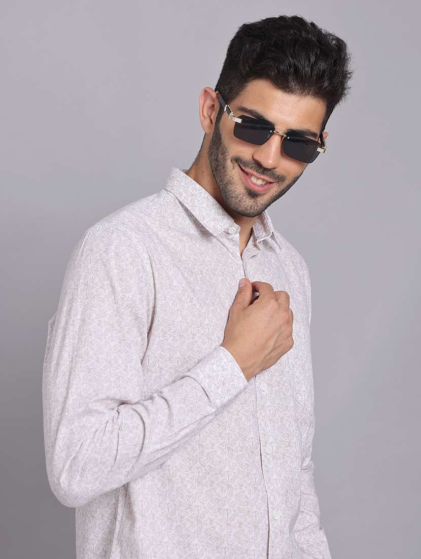 men collared long sleeve regular fit shirt - 22248908 -  Standard Image - 2