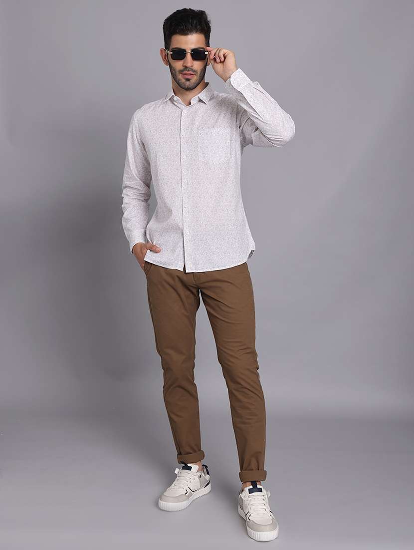 men collared long sleeve regular fit shirt - 22248908 -  Standard Image - 7