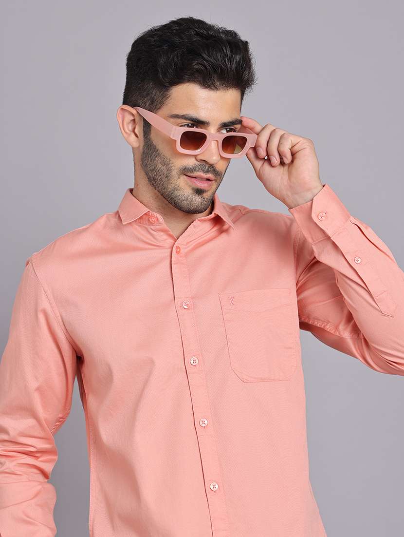 men collared long sleeve regular fit shirt - 22248910 -  Standard Image - 2