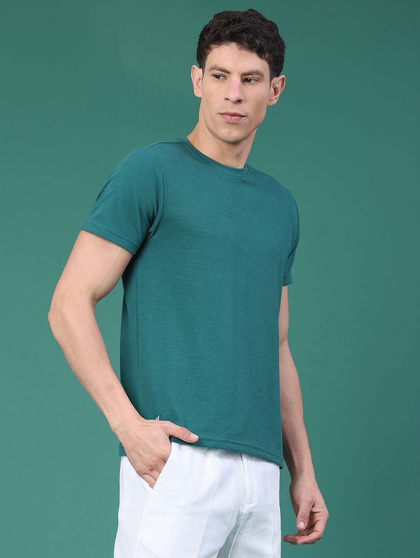 men self design short sleeve regular fit t-shirt - 22249566 -  Standard Image - 2
