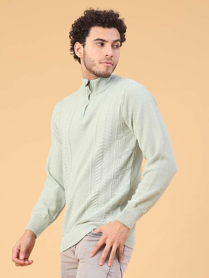 men self design long sleeve regular fit pullover  - 22250980 -  Standard Image - 2