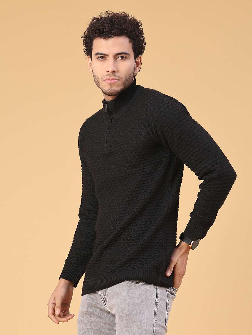 men self design long sleeve regular fit pullover  - 22250987 -  Standard Image - 2