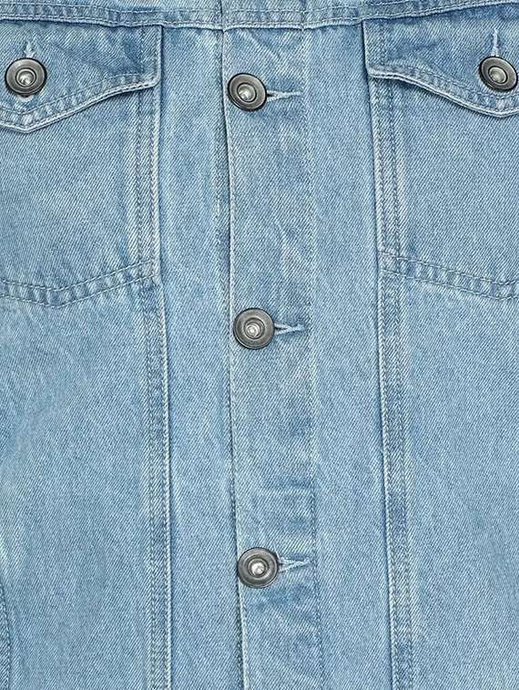 men solid long sleeve regualr fit denim jacket - 22251315 -  Standard Image - 2