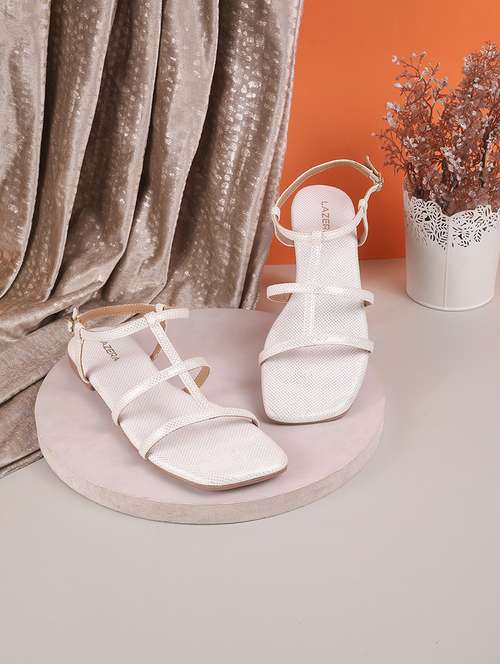 women solid back strap flat sandal - 22251753 -  Standard Image - 0