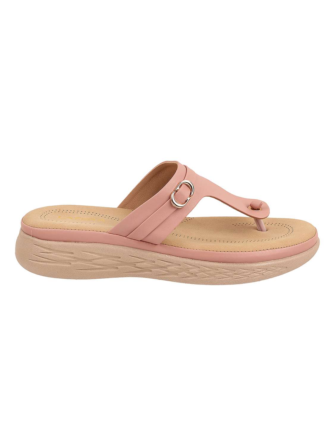 women peach slip on wedge - 22251766 -  Standard Image - 2