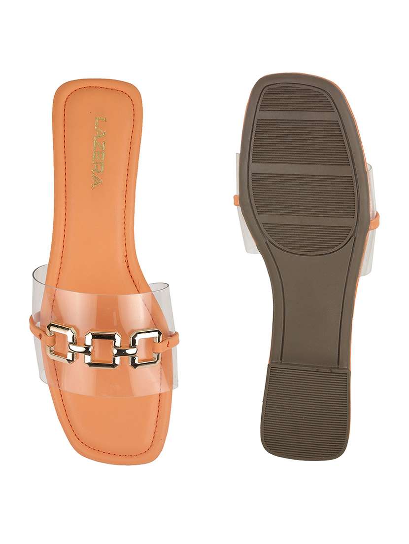 women slip on flat sandal - 22251782 -  Standard Image - 2