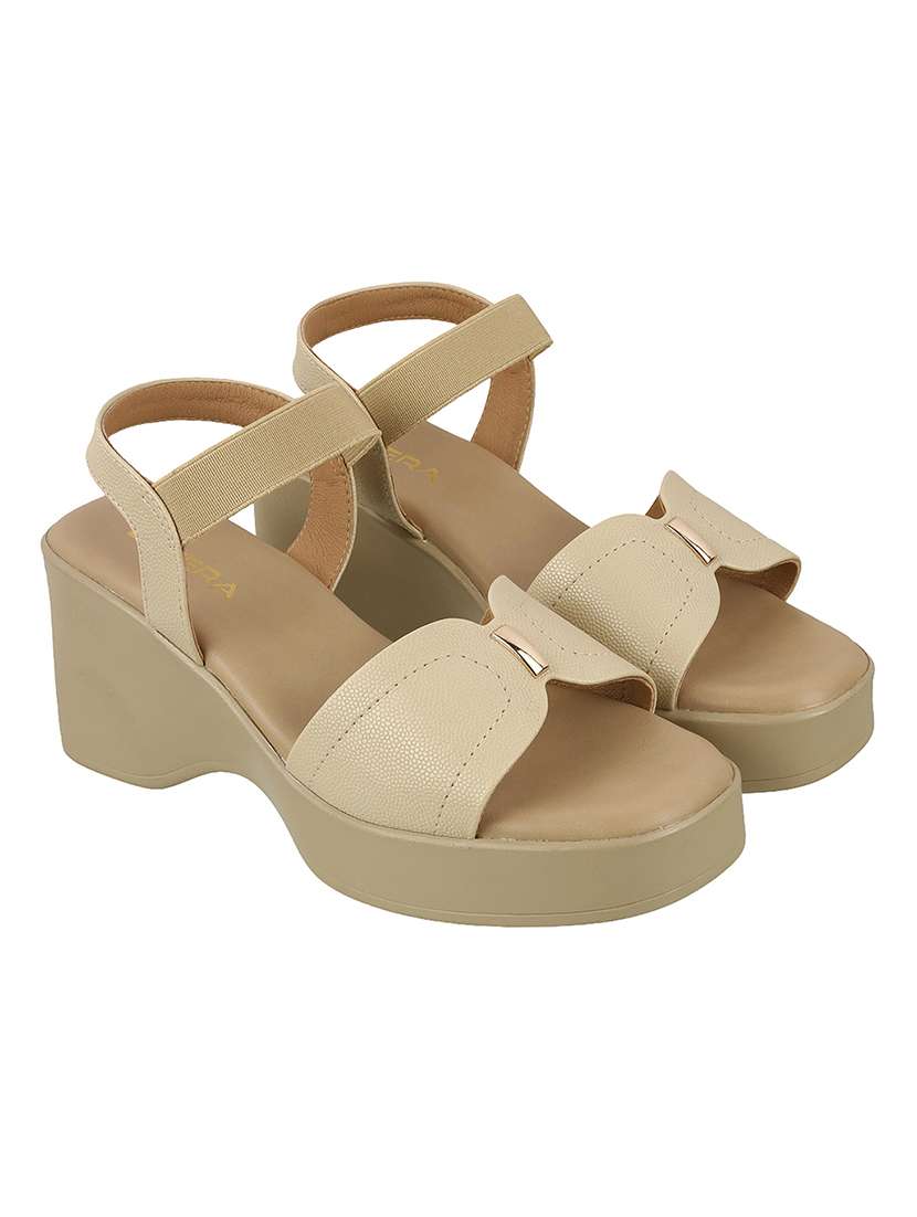 women solid back strap block heel sandal - 22251926 -  Standard Image - 2