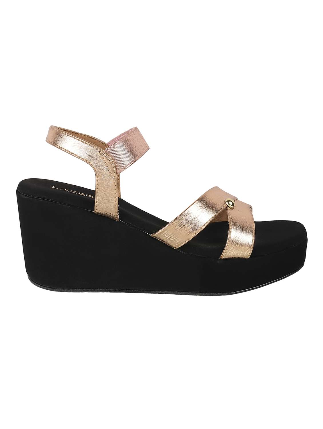 women solid back strap wedge - 22251954 -  Standard Image - 2