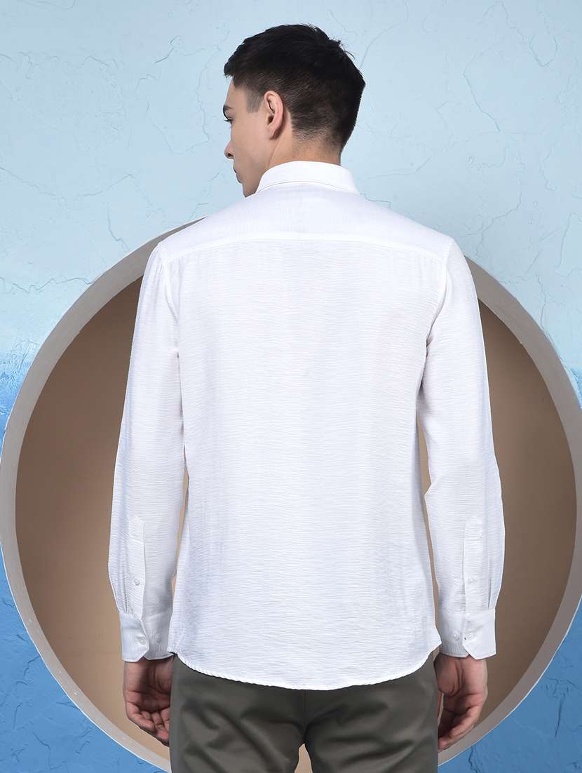 men collared long sleeve casual shirt - 22253182 -  Standard Image - 2