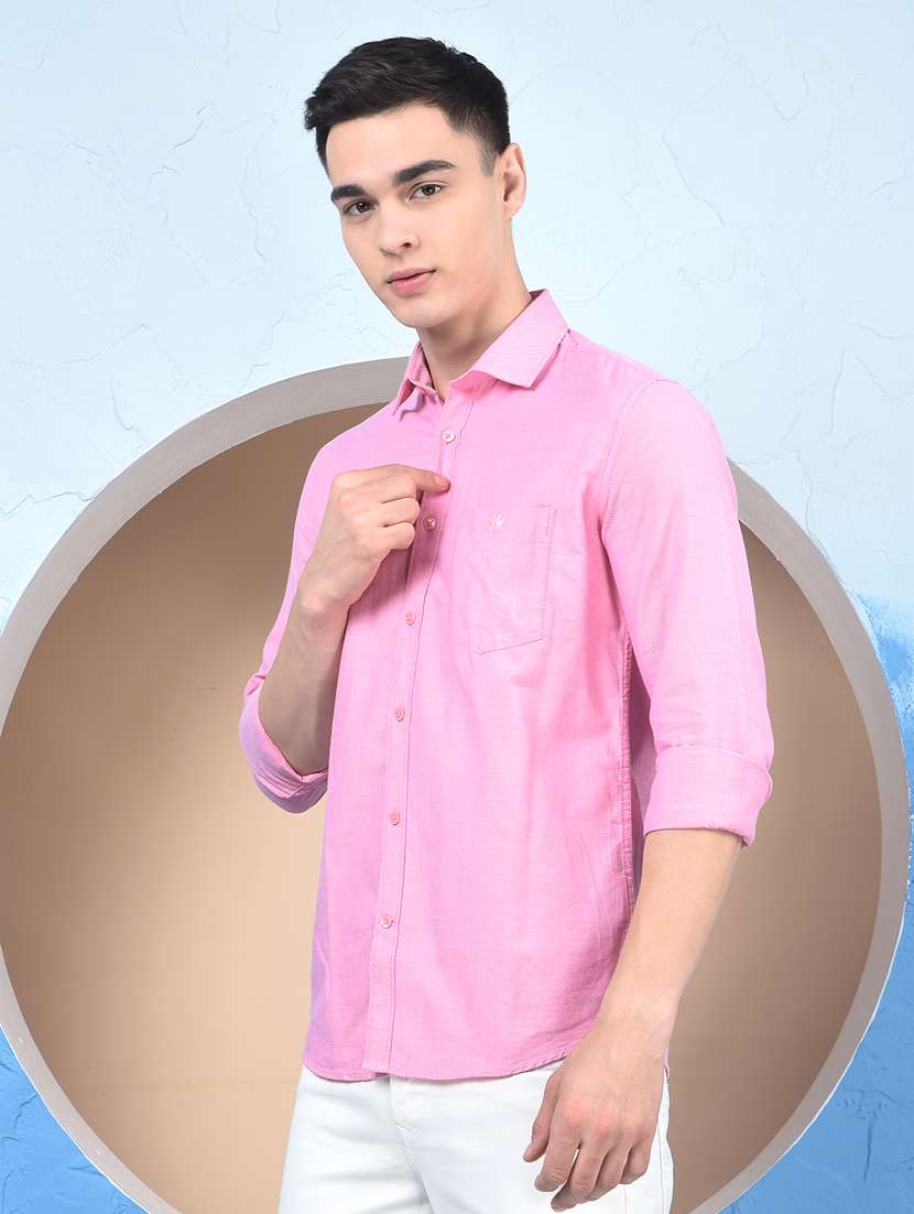 men collared long sleeve casual shirt - 22253192 -  Standard Image - 2
