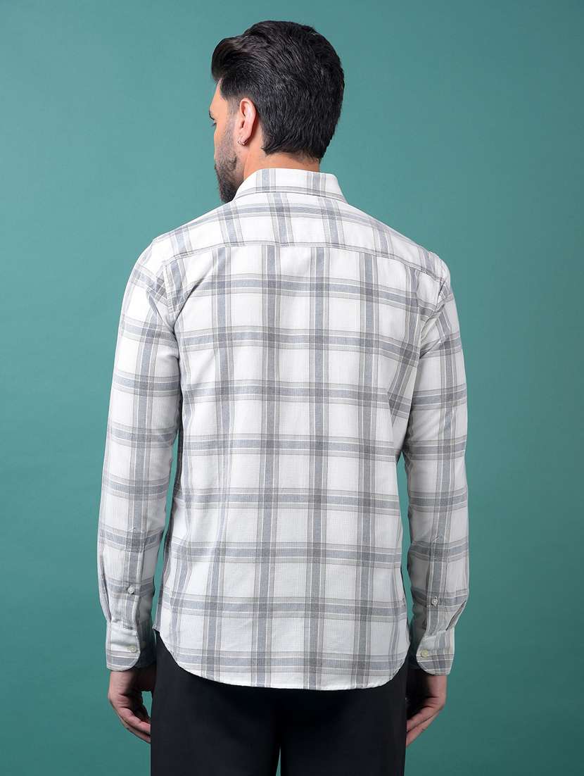 men collared long sleeve casual shirt - 22253225 -  Standard Image - 2