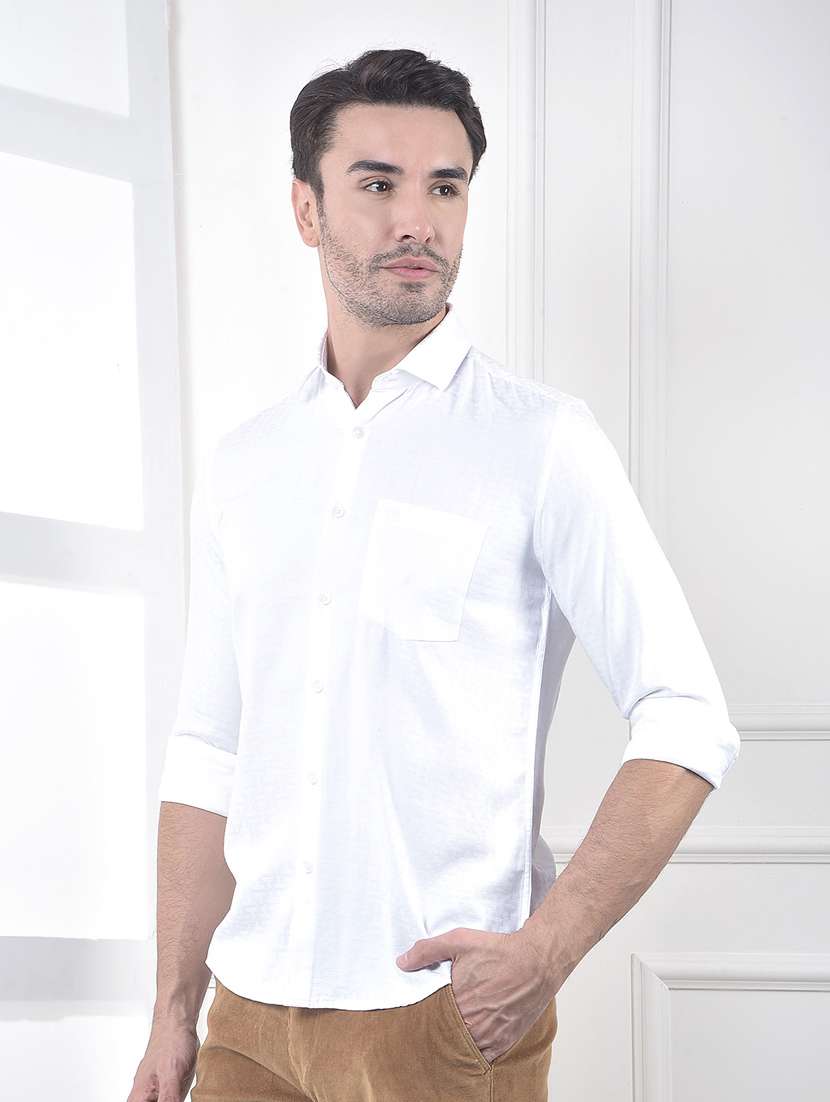 men collared long sleeve casual shirt - 22253231 -  Standard Image - 2