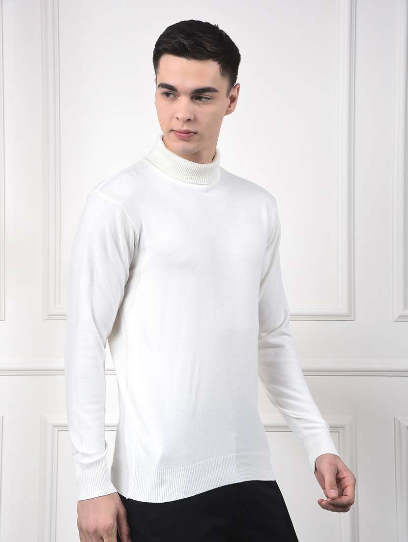 men solid long sleeve pullover - 22253251 -  Standard Image - 2