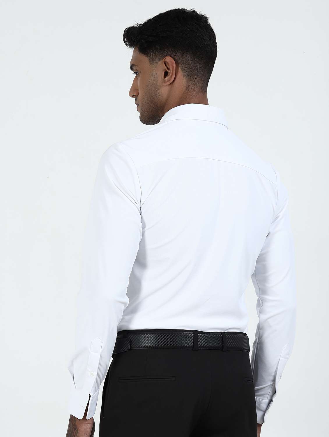 men solid collared long sleeve shirt - 22253752 -  Standard Image - 2