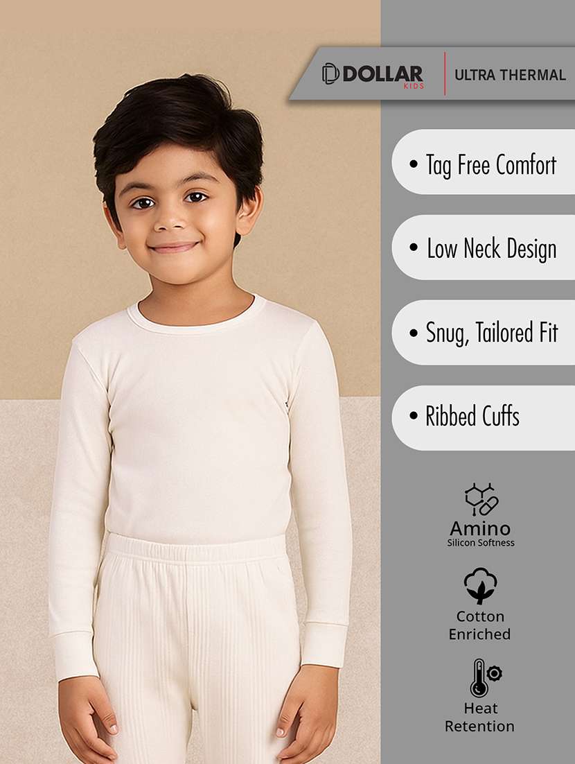 boys pack of 2 long sleeve thermal top - 22254037 -  Standard Image - 2