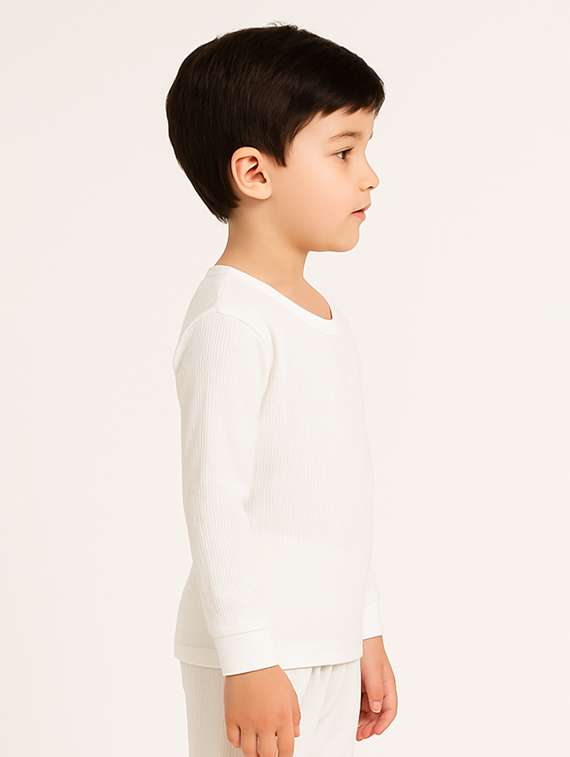 boys solid long sleeve thermal top - 22254040 -  Standard Image - 2