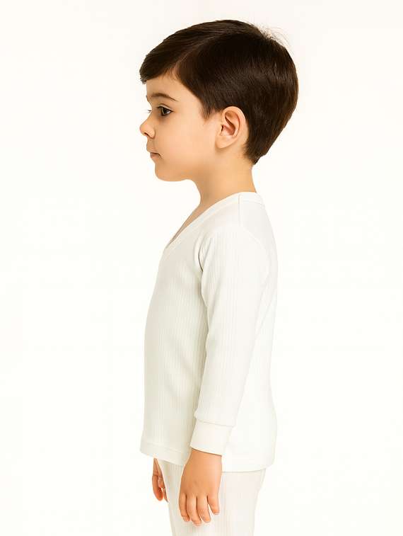 boys pack of 2 solid long sleeve thermal top - 22254048 -  Standard Image - 2