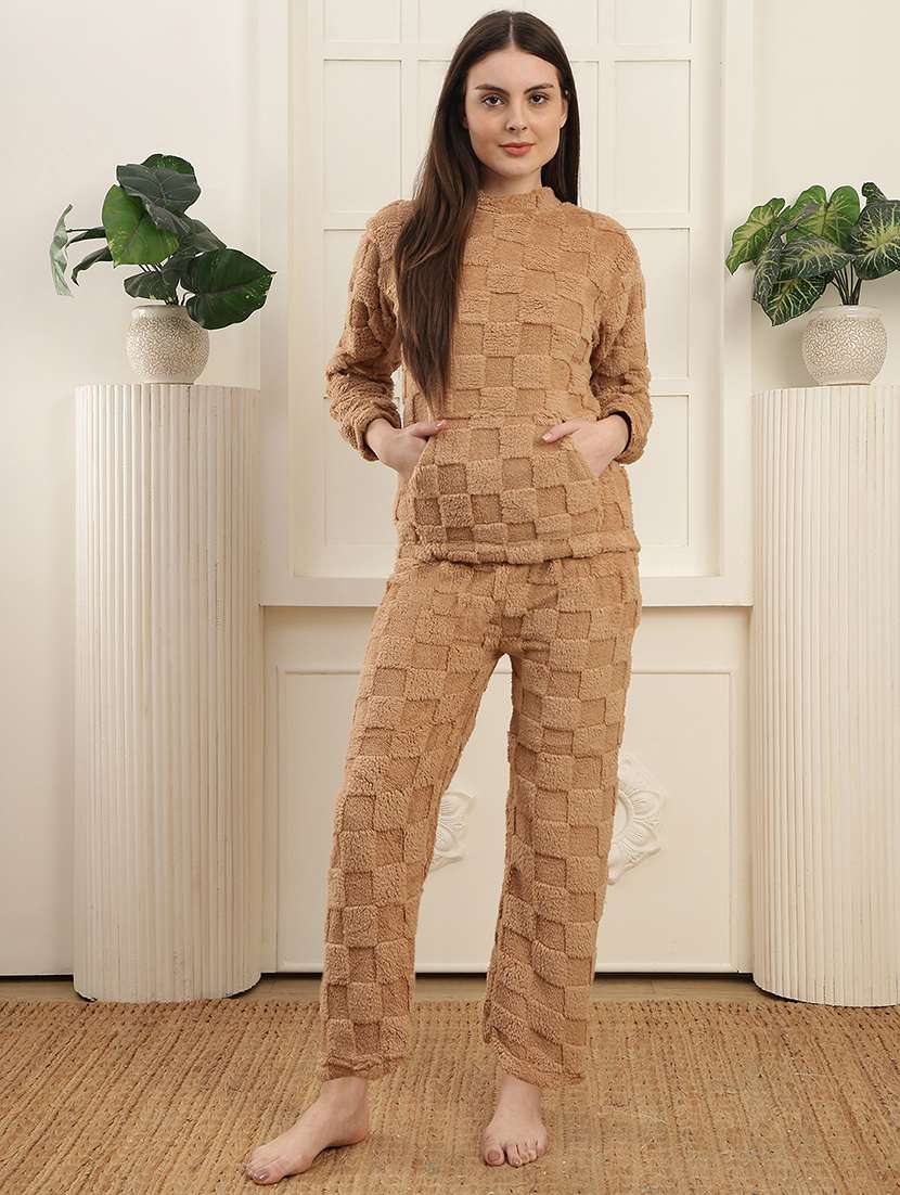 women self designed nightwear pyjama set